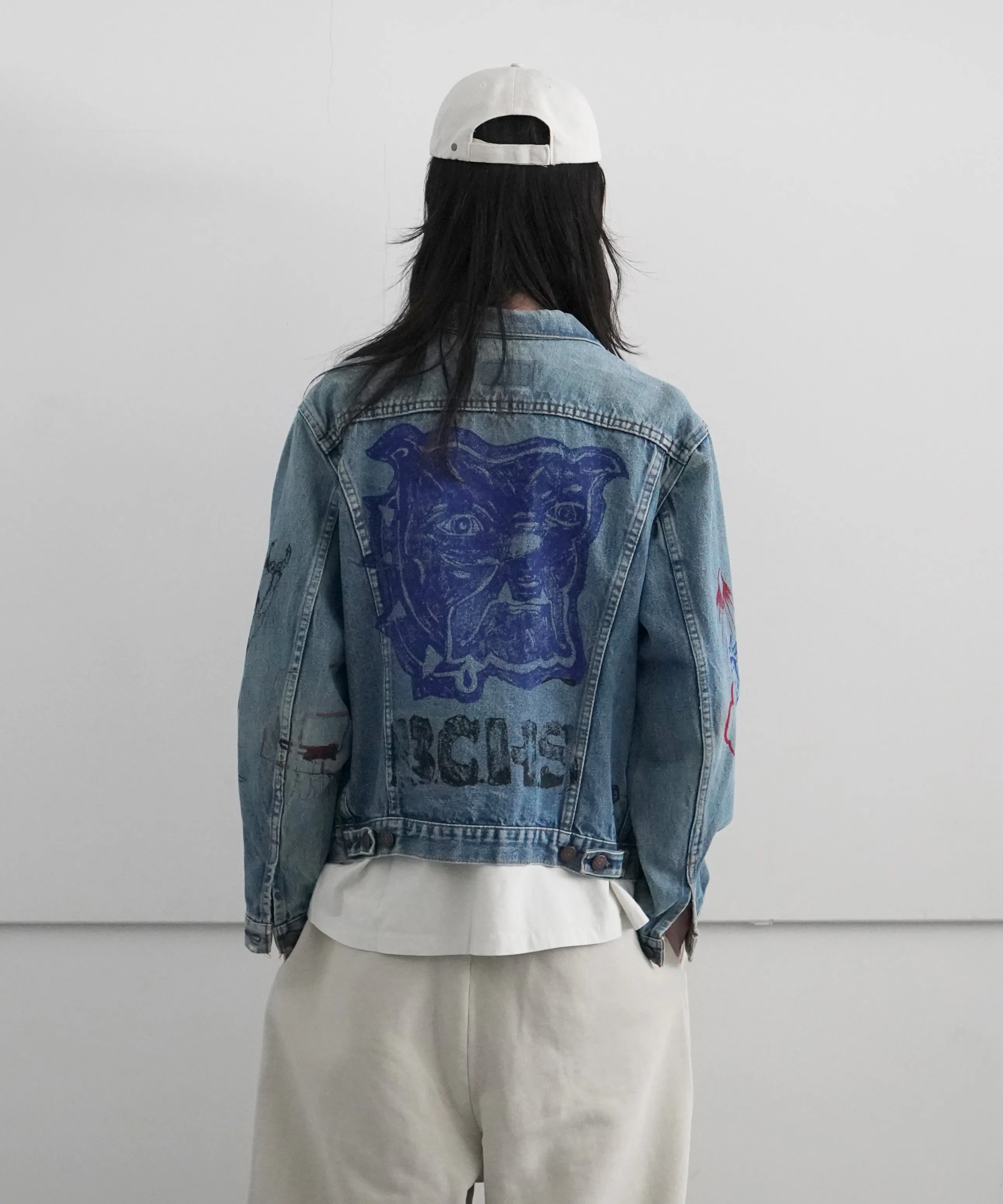 Basketcase BCHS DENIM JACKET S SIZE "C"