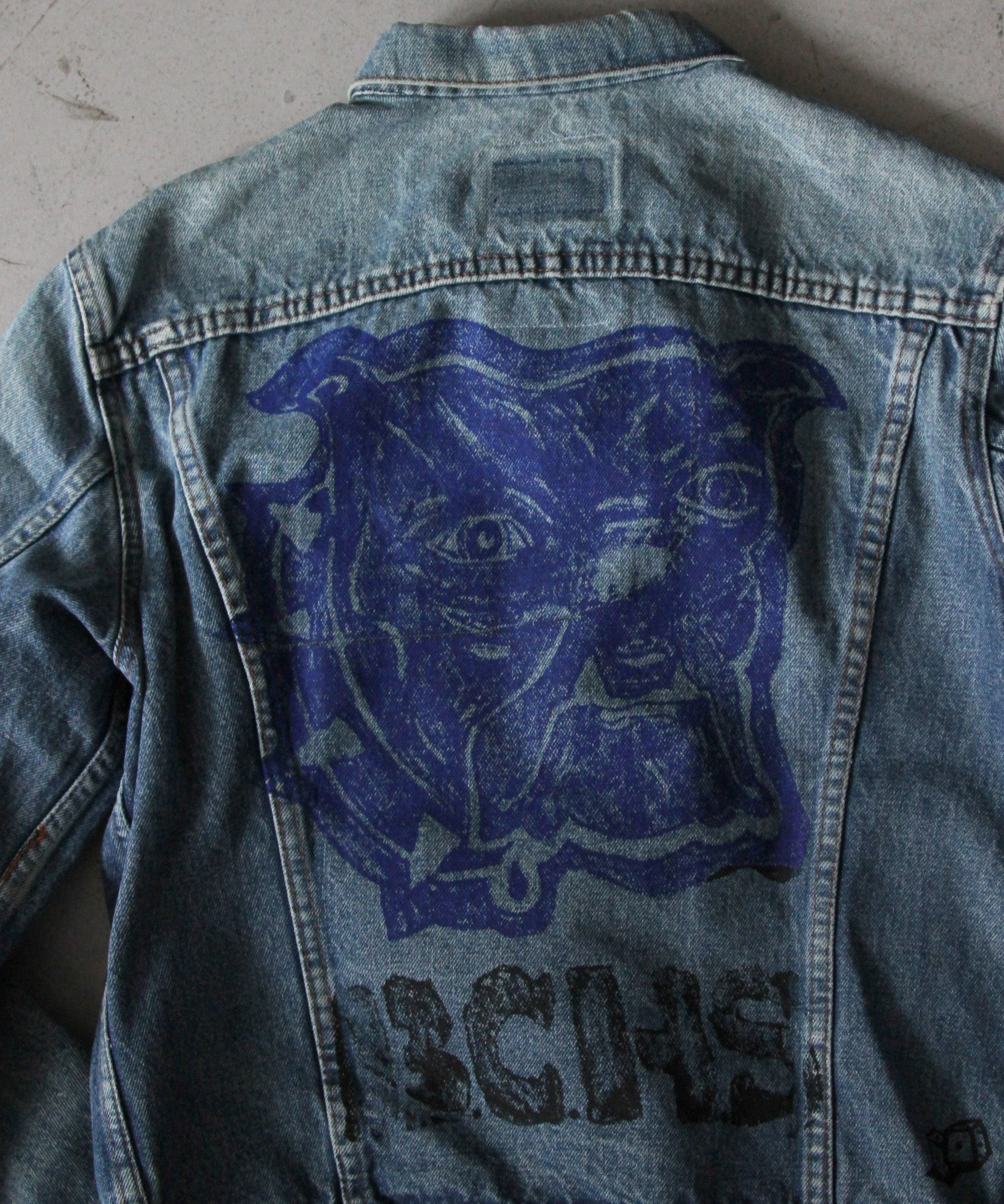 Basketcase BCHS DENIM JACKET S SIZE "C"