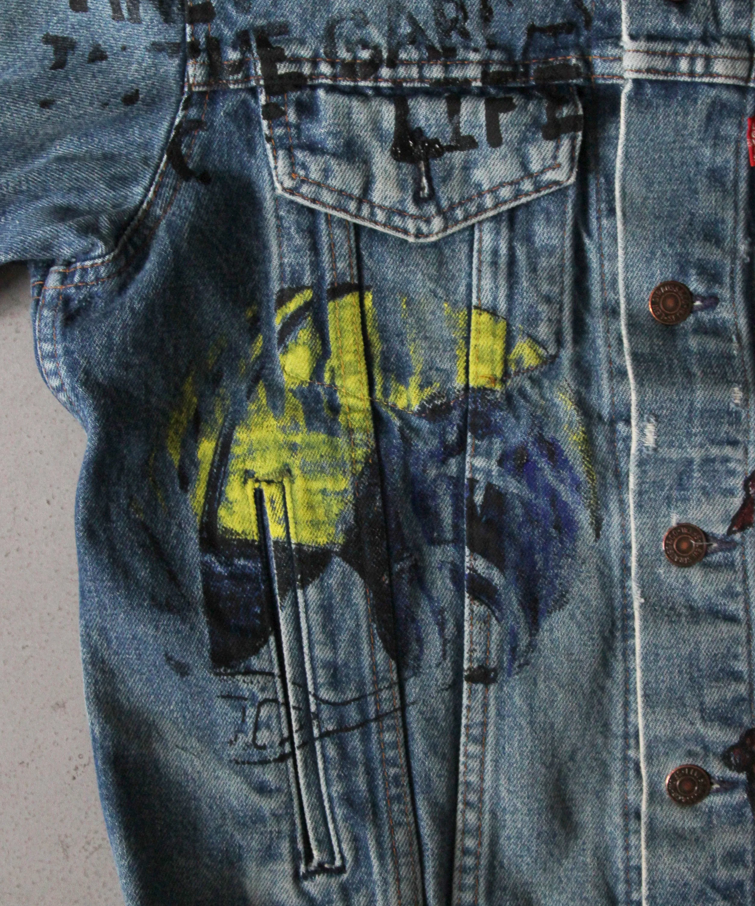 Basketcase BCHS DENIM JACKET S SIZE "C"