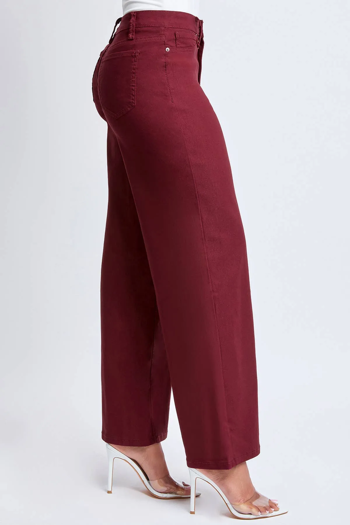 Berry Hyperstretch High Rise Wide Leg