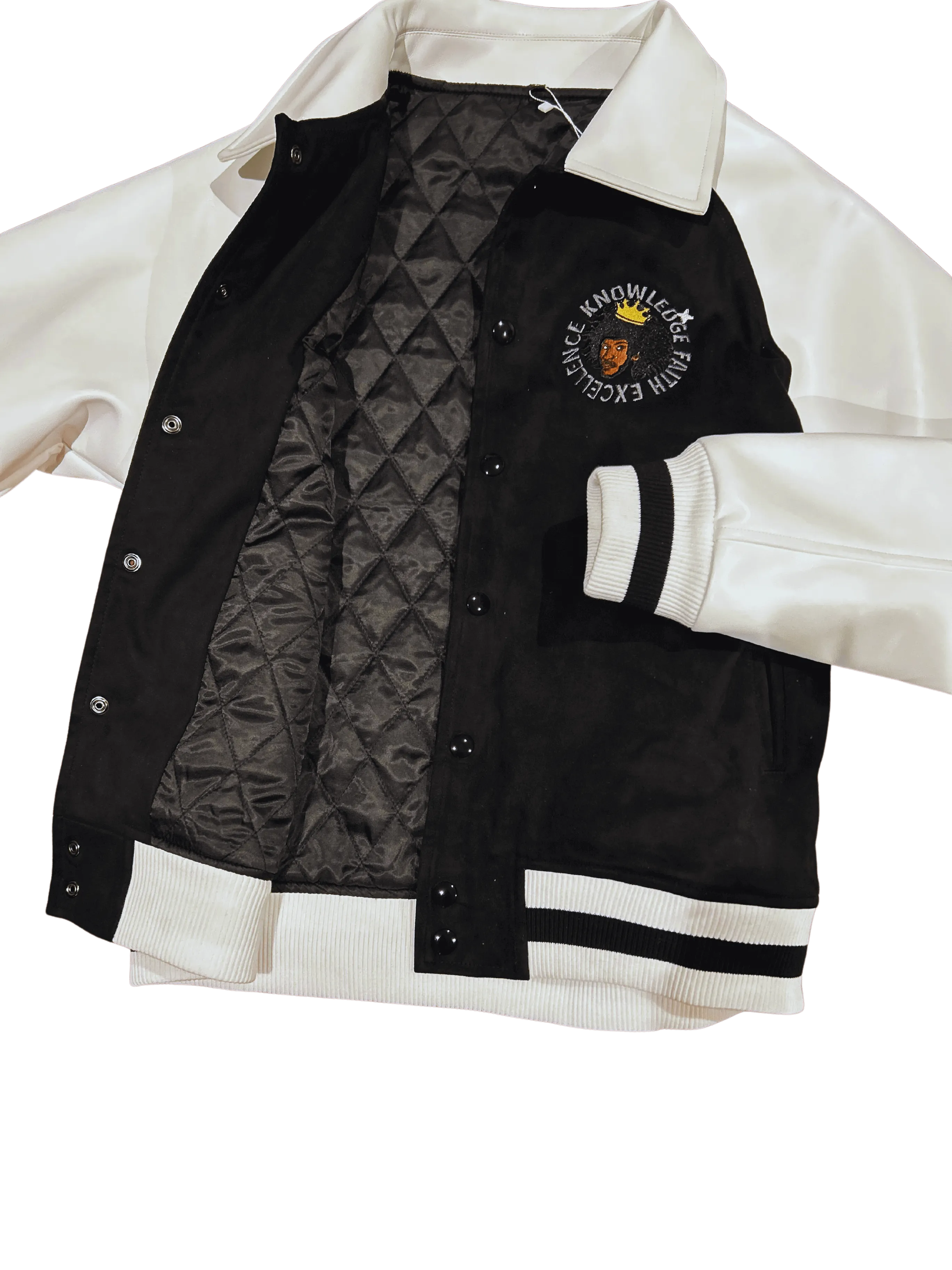 Black Excellence Varsity Jacket