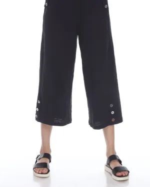 Bolivia Capri in Black | Black