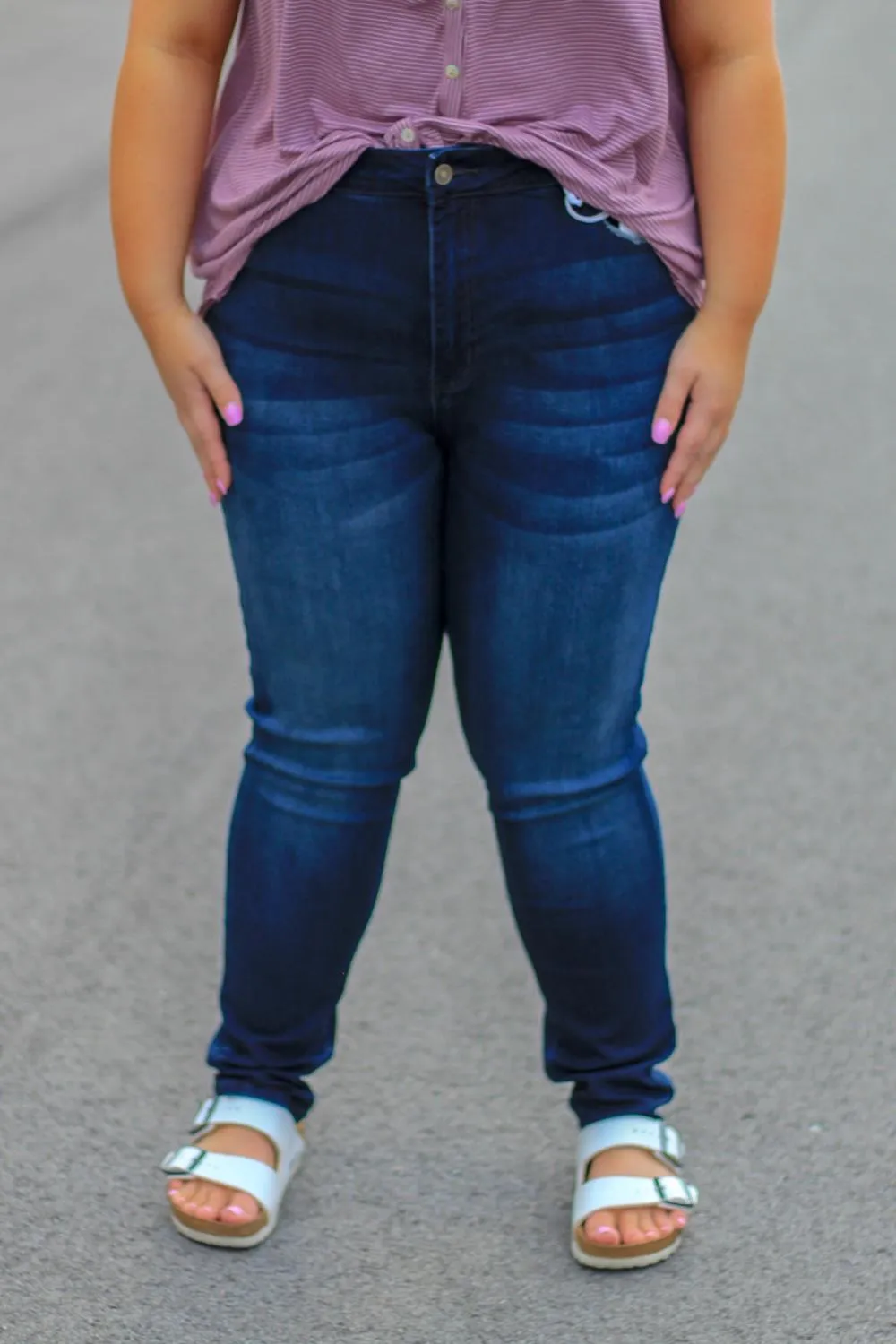 Cassie High Rise Denim - Curvy