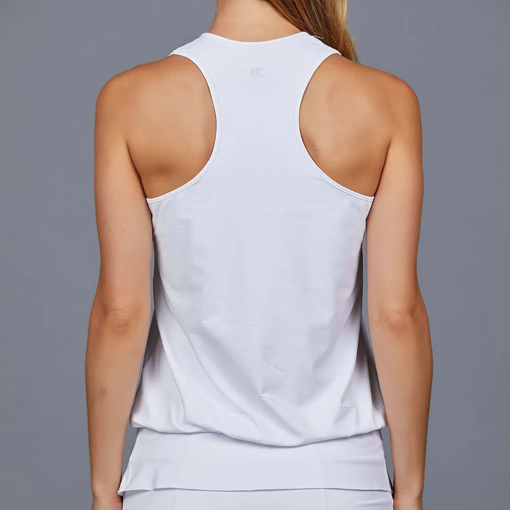 Classic Hourglass Racerback Top (white)