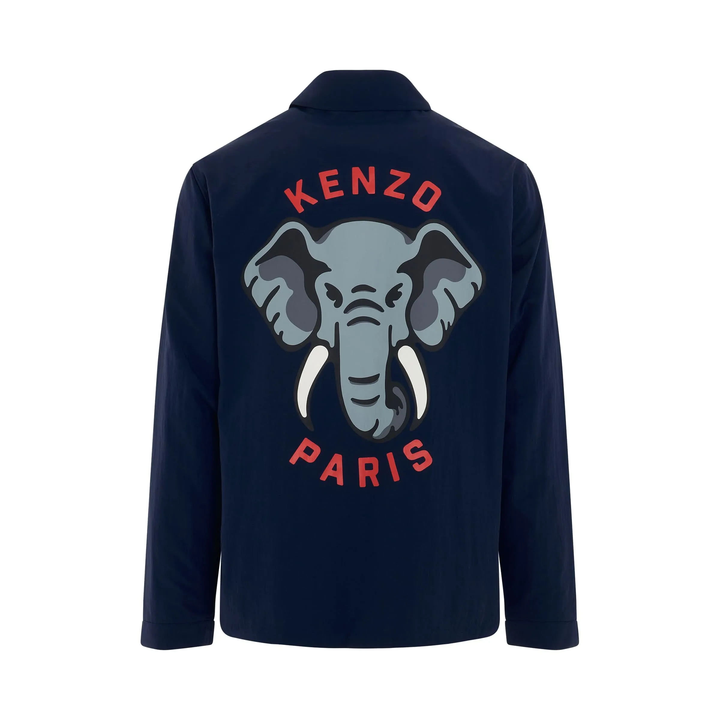 Elephant Coach Jacket in Midnight Blue