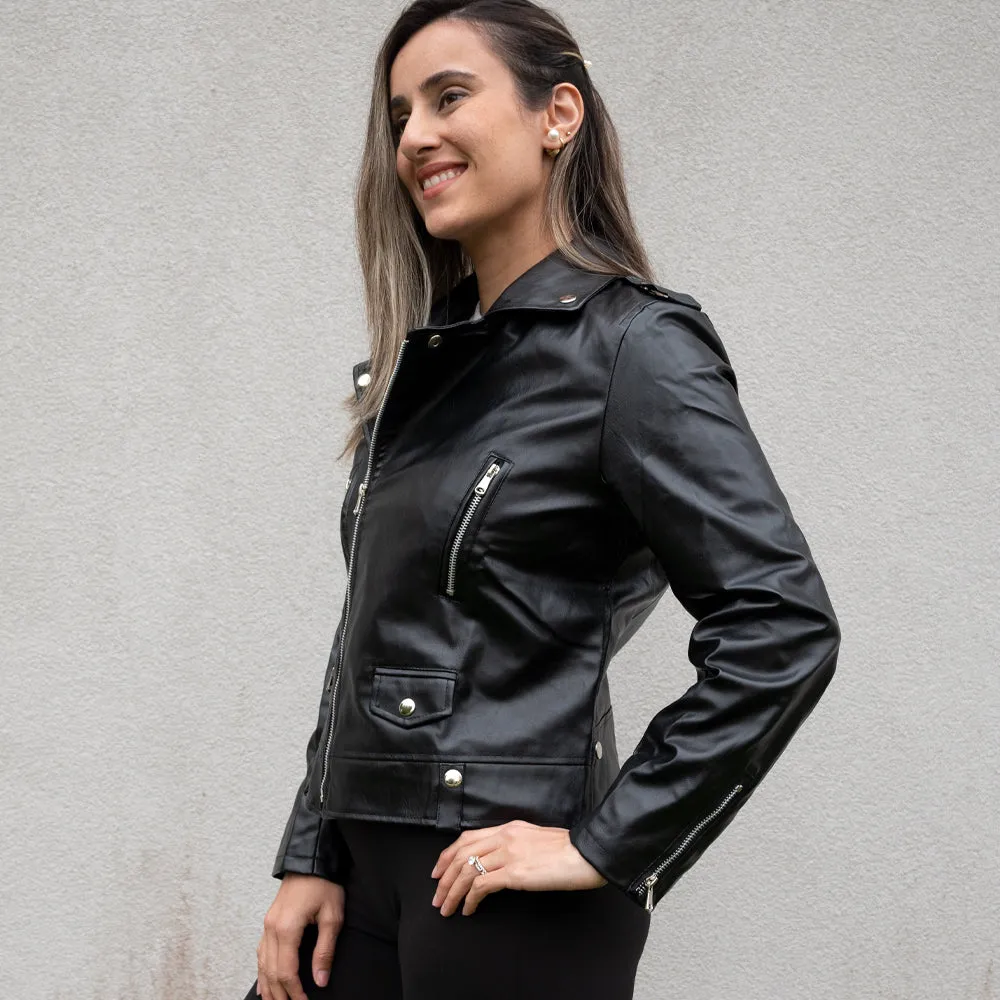 (Faux Leather) Customized Leather Jackets Bridal Gifts