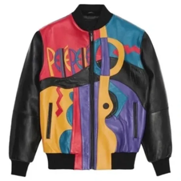 Handmade Best Hot Sale Genuine Rfx Leather Pelle Pelle Picasso Plush Jacket | Red Blue Black