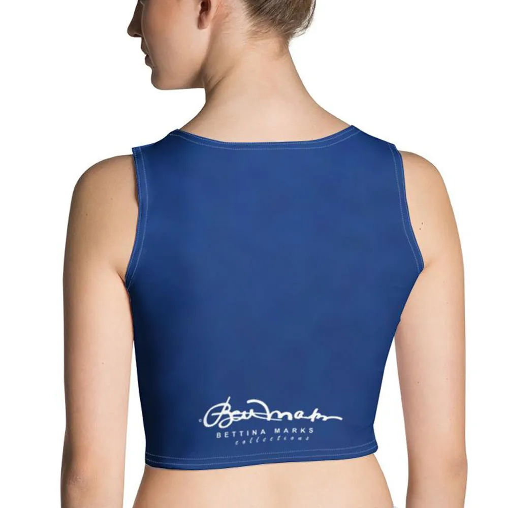 Harmony Blue Crop Top