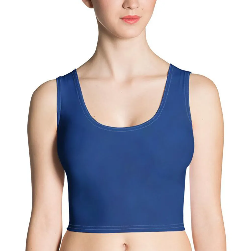 Harmony Blue Crop Top