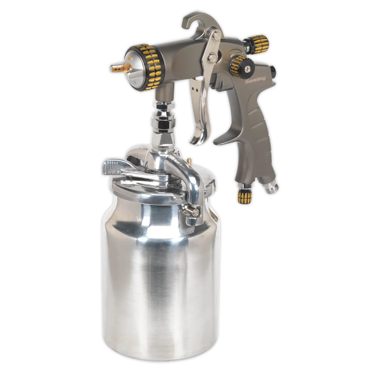 HVLP Suction Feed Spray Gun 1.7mm Set-Up