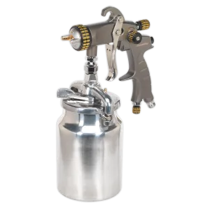 HVLP Suction Feed Spray Gun 1.7mm Set-Up