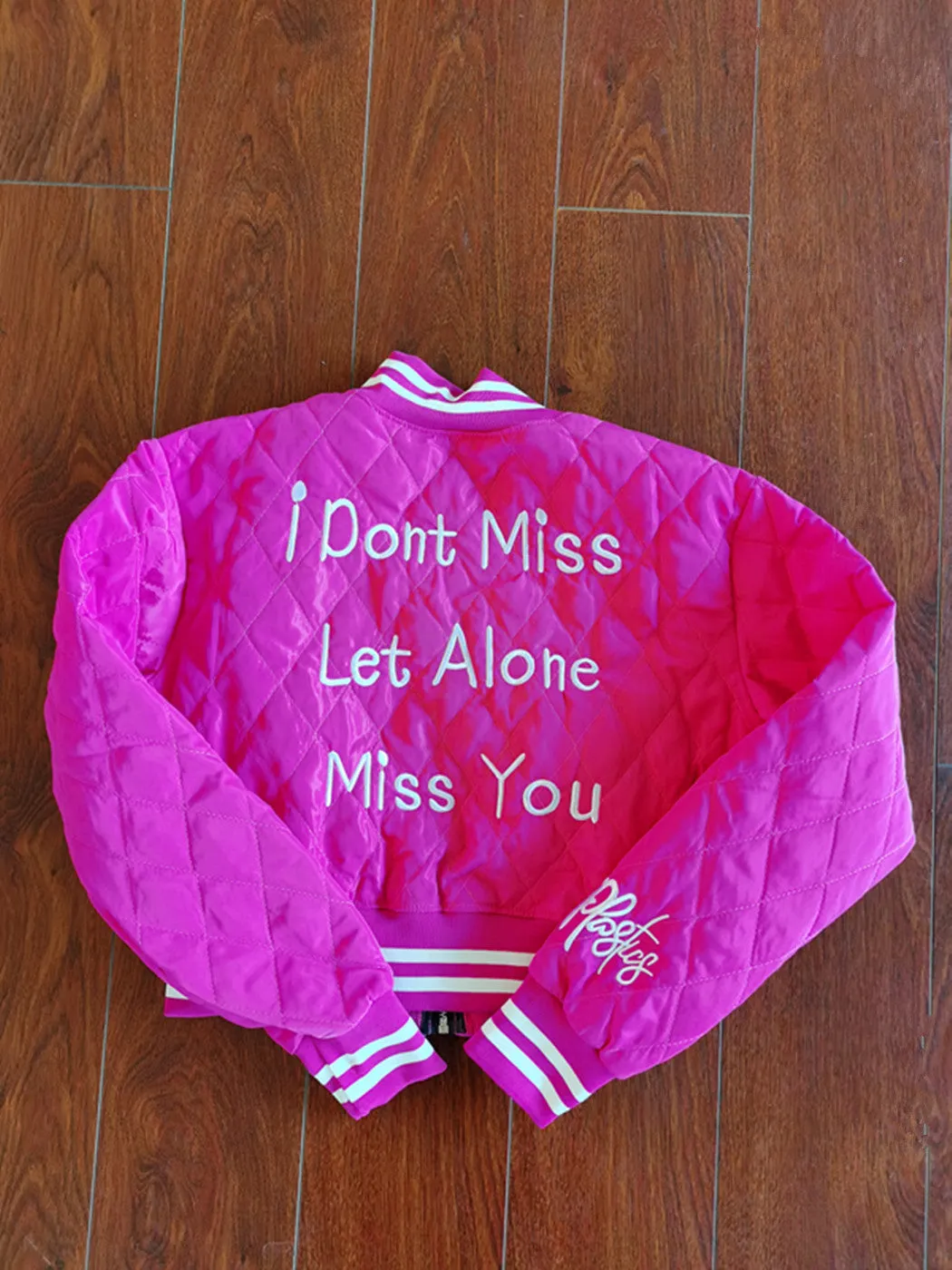 I Don't Miss/In My Bag Varsity Jacket