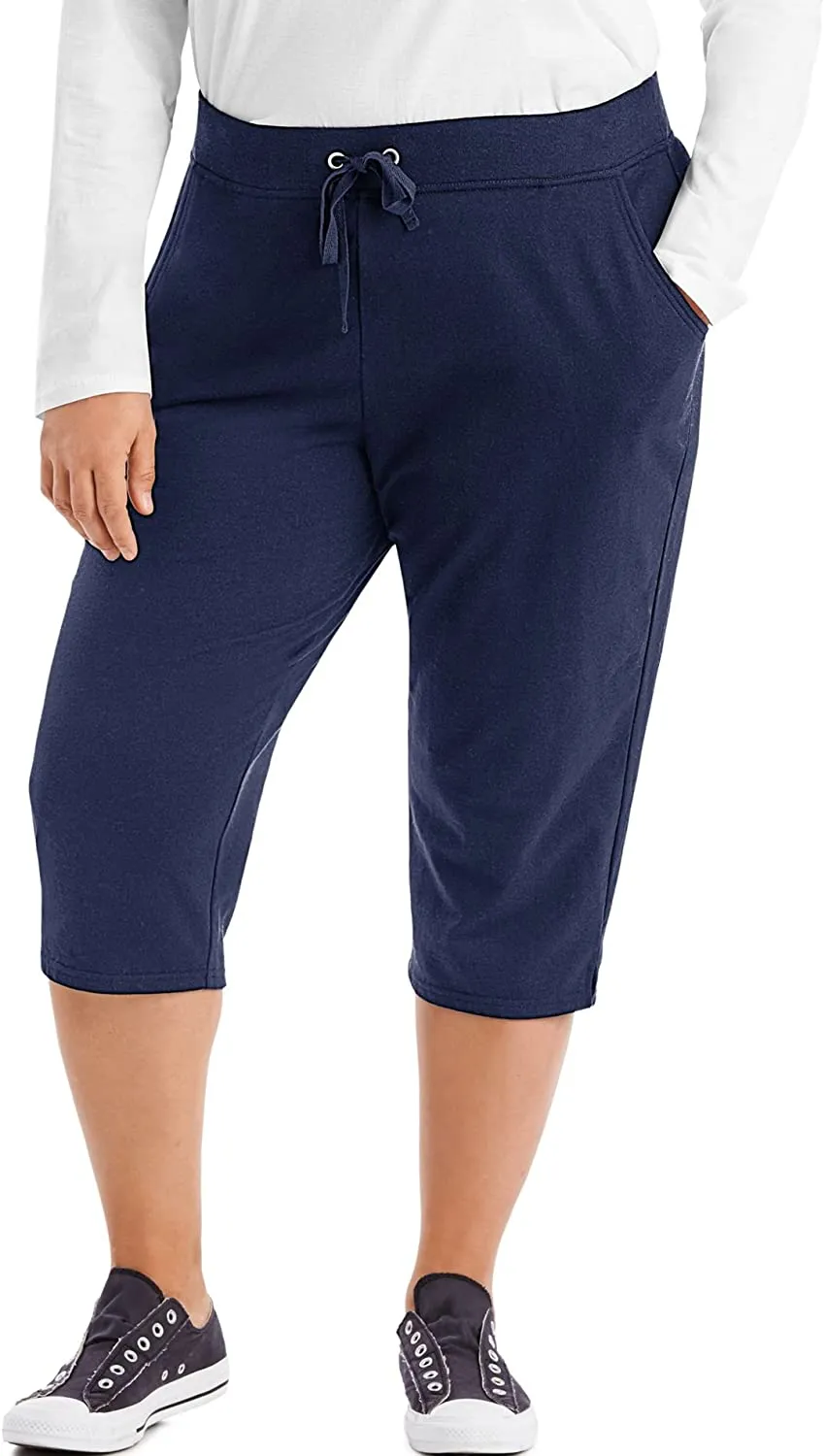 Just My Size Women's French Terry Capri