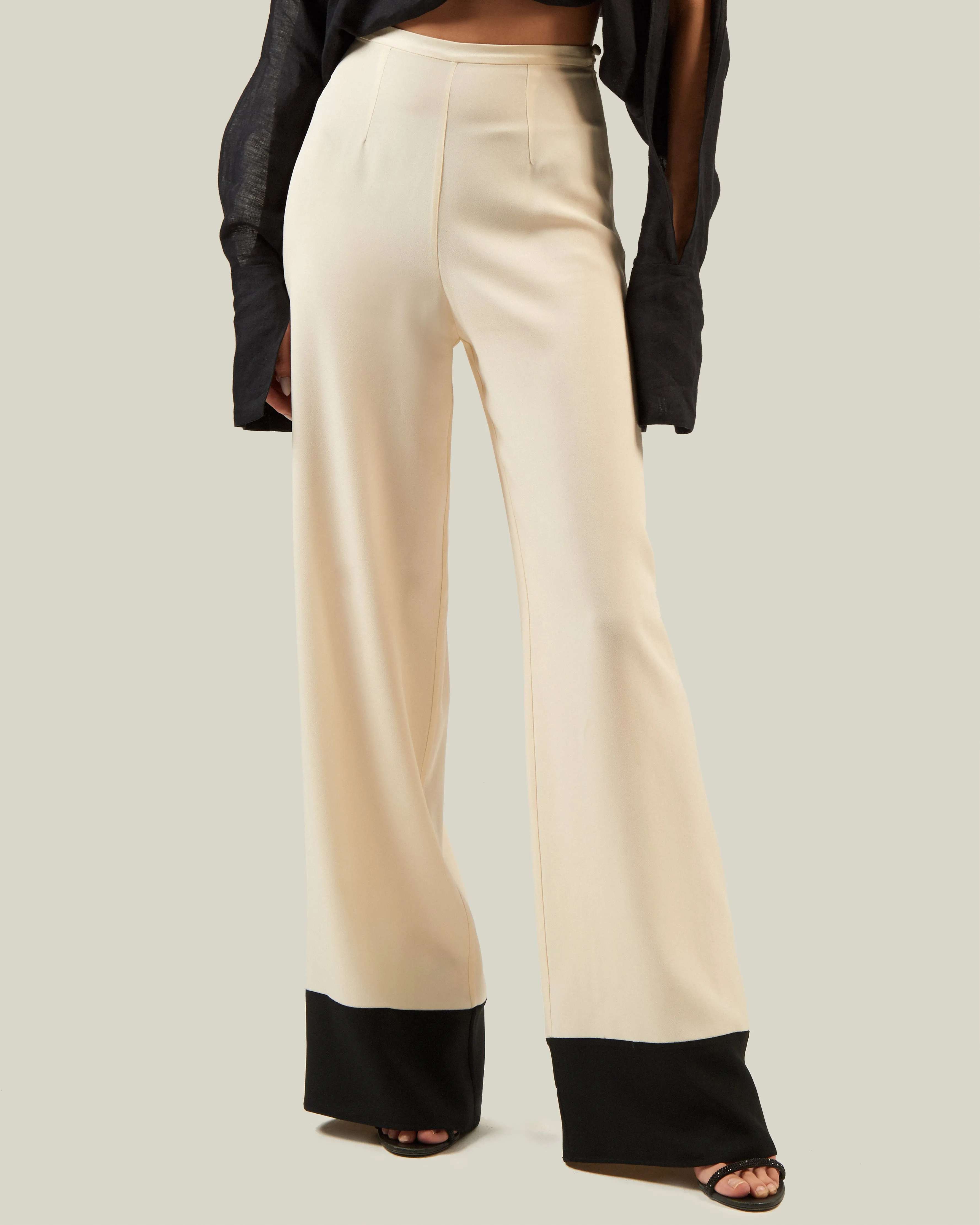 Marlene Corniche Pants in Ivory