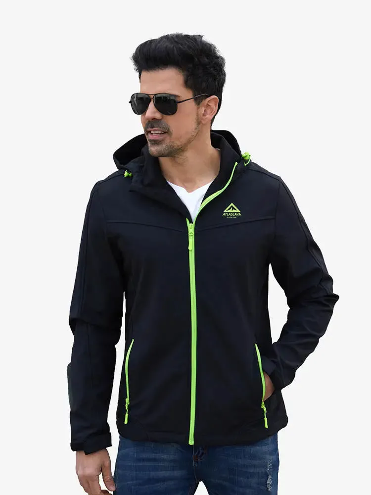 Men's Alocasia Fluorescent Trim Softshell Jacket