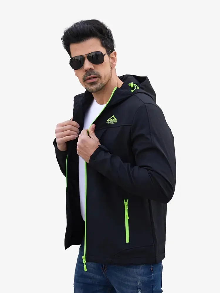 Men's Alocasia Fluorescent Trim Softshell Jacket