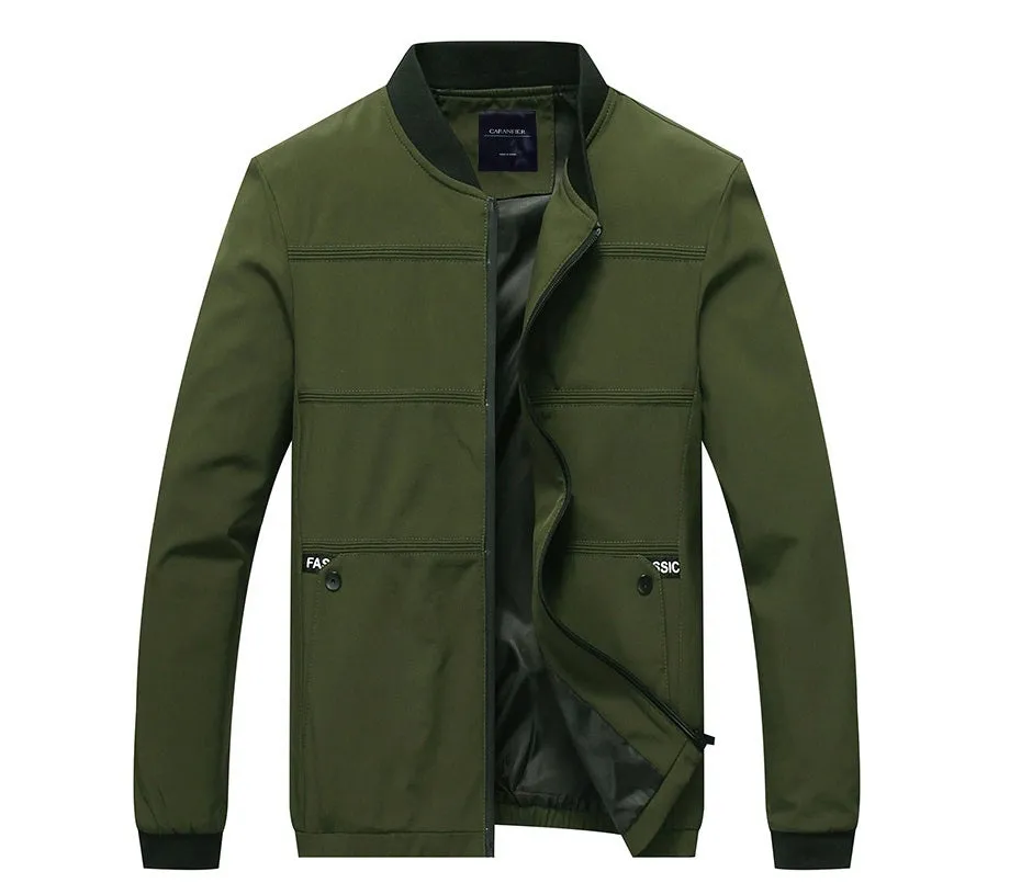 Men's Autumn Waterproof Military Bomber | Men's Windbreaker