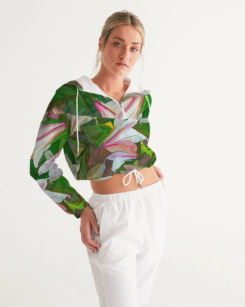 Miami Vibe Fashion Cropped Windbreaker