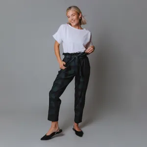 Mistletoe Bow Belt Capri