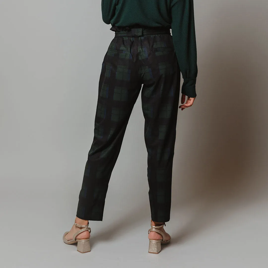 Mistletoe Bow Belt Capri