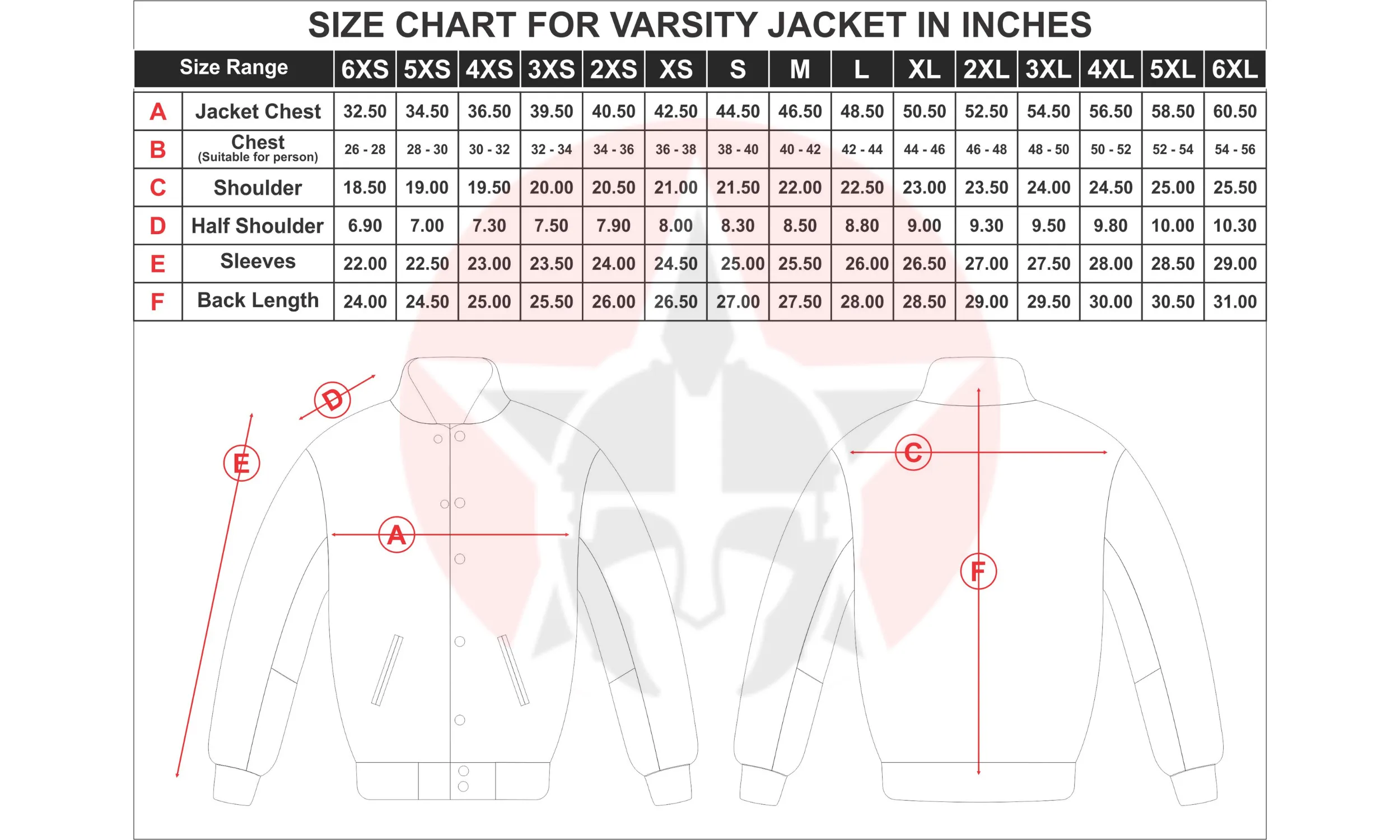 Multi Color Wool Leather Varsity Baseball Letterman Jacket