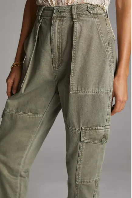 On Duty Cargo Utility Pant in Olive