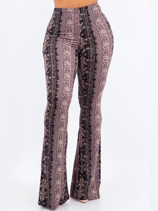 Palazzo Pant - Flared Printed