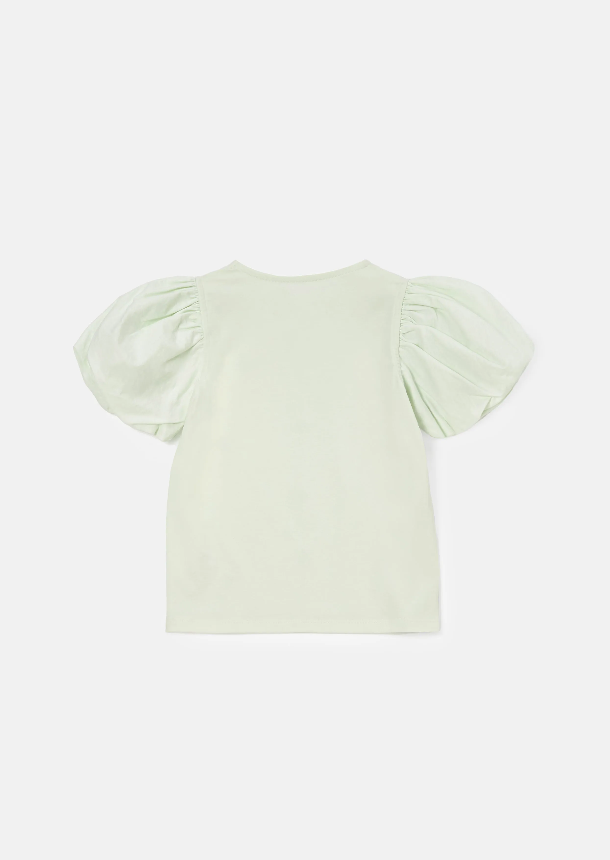 Renata Sage Puff Sleeve Tee