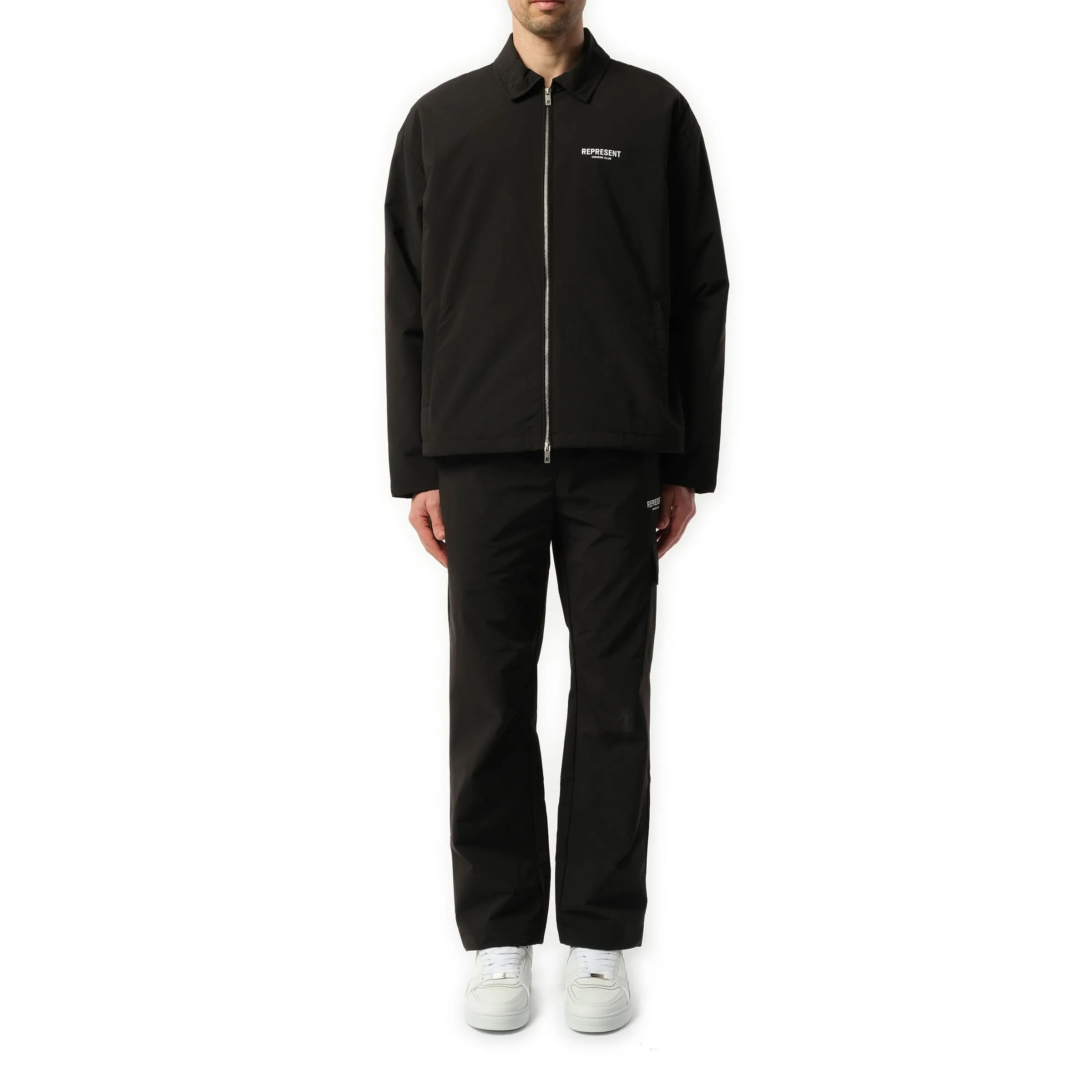 Represent Owners Club Coach Jacket in Black