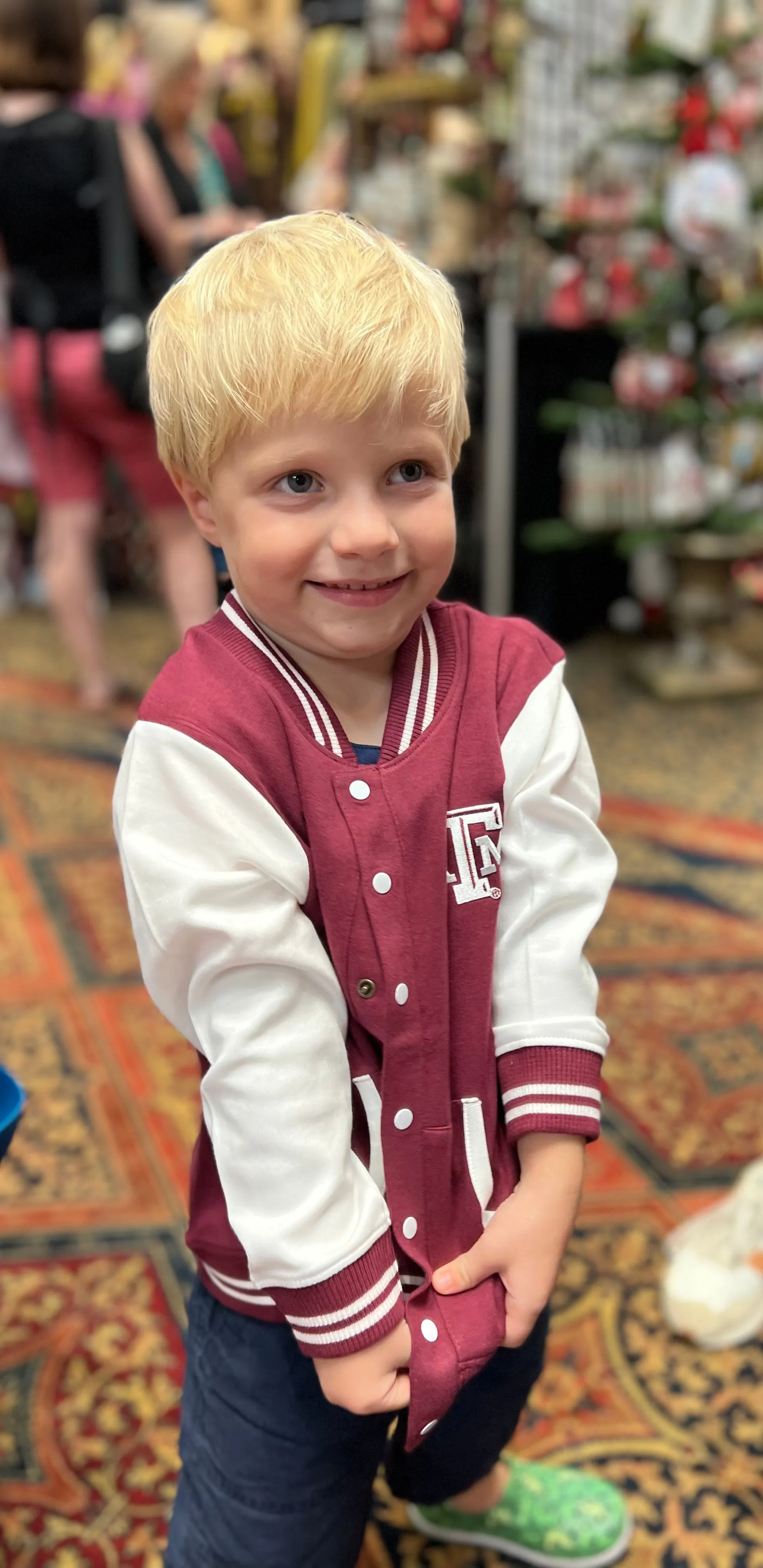 Texas A & M Children's Varsity Jackets