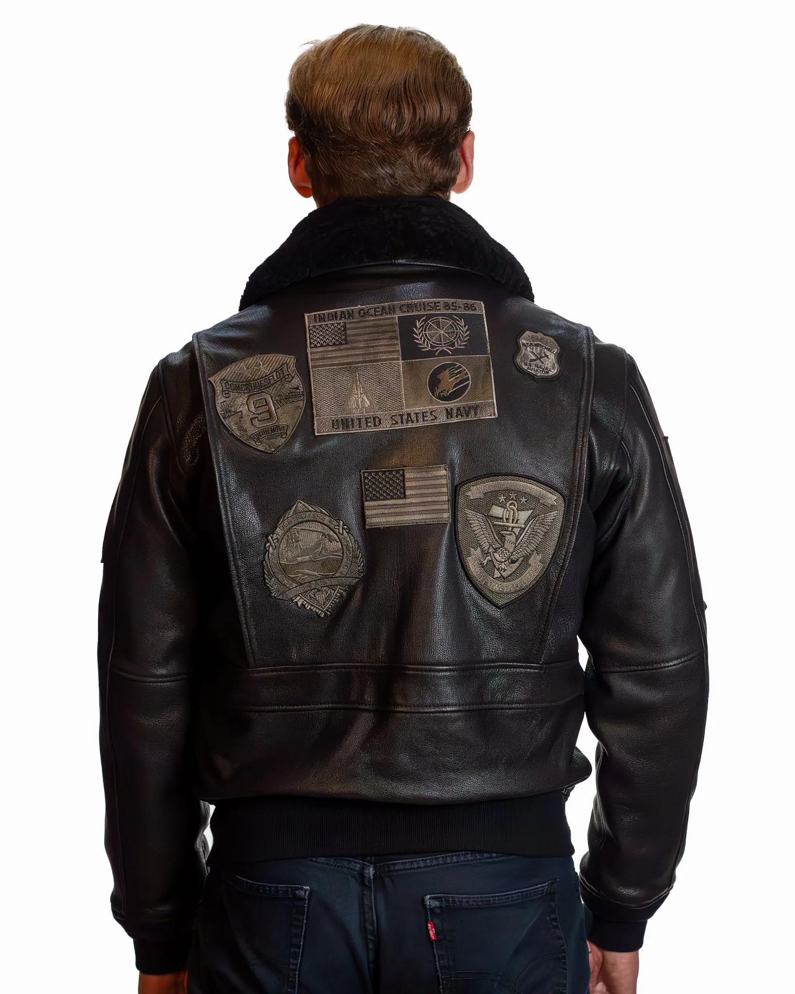 TOP GUN® OFFICIAL SIGNATURE SERIES LEATHER JACKET 2.0