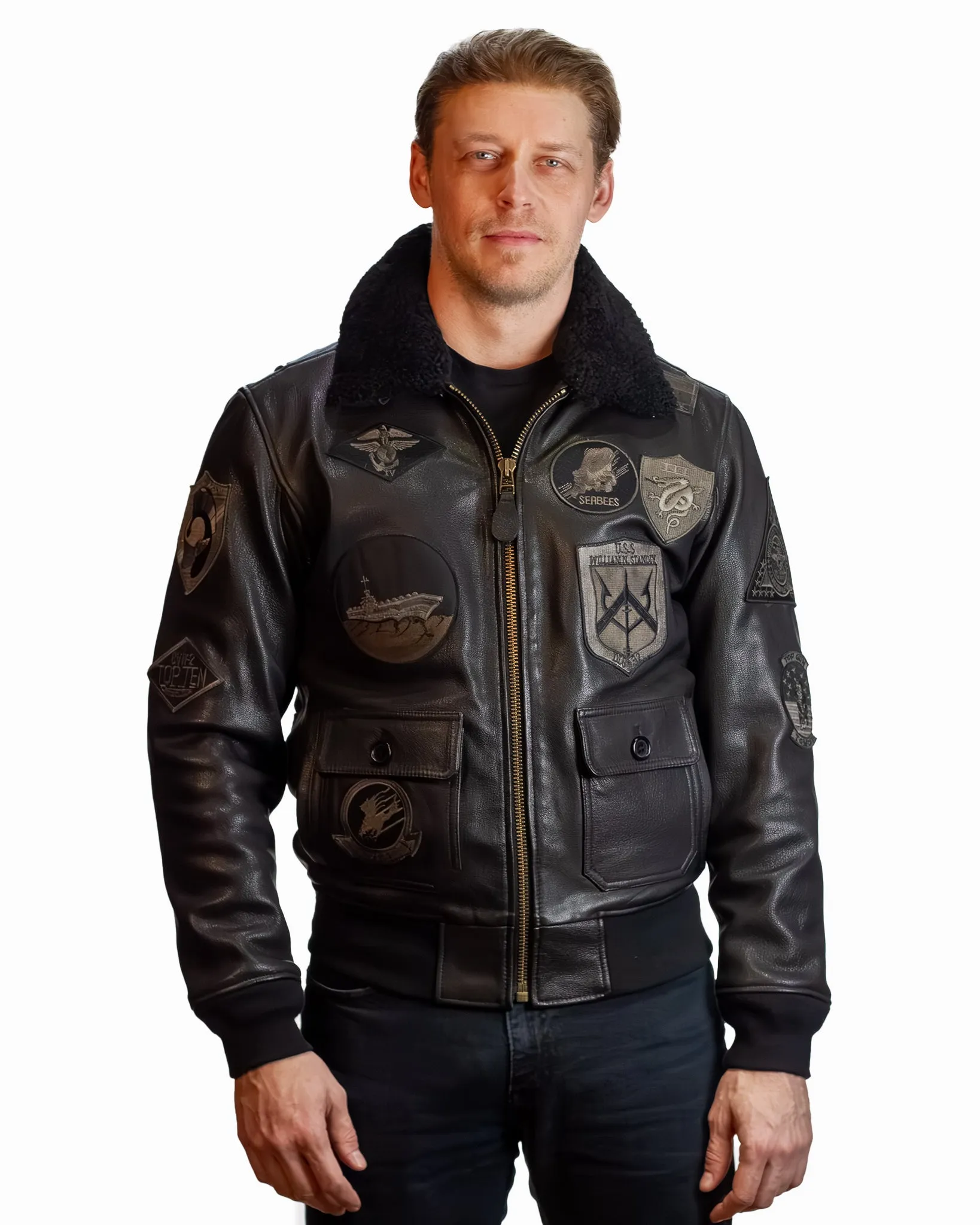 TOP GUN® OFFICIAL SIGNATURE SERIES LEATHER JACKET 2.0